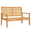 vidaXL Hagebenk 120 cm heltre akasie