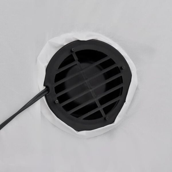 vidaXL Oppblåsbar snømann 240 cm