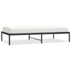 vidaXL Sengeramme i metall svart 100x190 cm