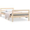 vidaXL Sengeramme uten madrass 80x200 cm heltre furu