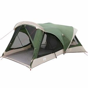 vidaXL Familietelt 14-personers gr&oslash;nn 185T Polyester med PU Belegg