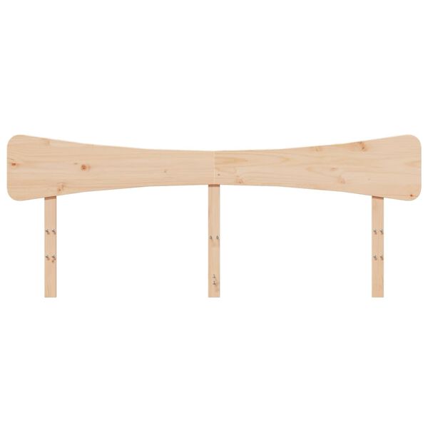 vidaXL Hodegavl 200 cm heltre furu