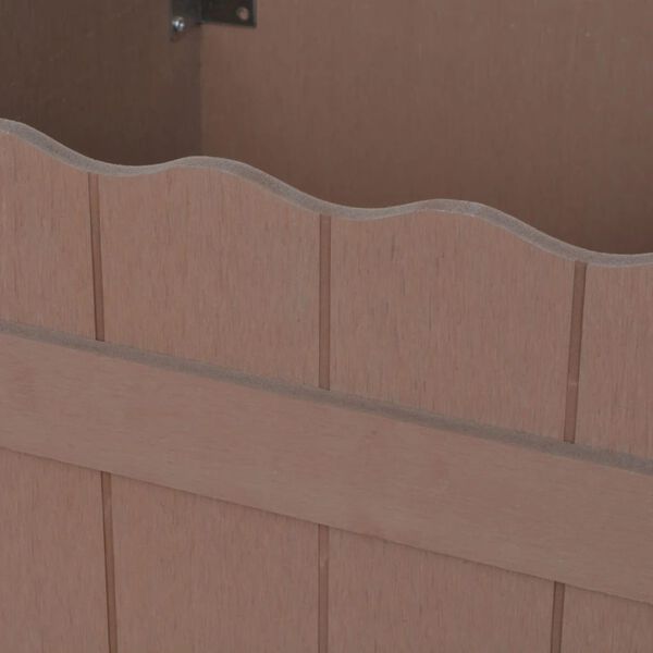 vidaXL WPC høybed 40x40x25 cm brun