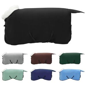 vidaXL Hestepledd Svart 85 cm Polar fleece