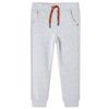 Joggebukser for barn gr&aring; melert 92