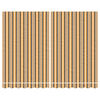 vidaXL Erstatningsduk for markise flerfarget stripe 3,5x2,5 m