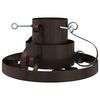 vidaXL Juletre Stand Antikk kobber 40 x 40 x 20.5 cm St&aring;l