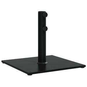 vidaXL Parasollfot for &Oslash;32/38/48 mm stenger 17 kg firkantet
