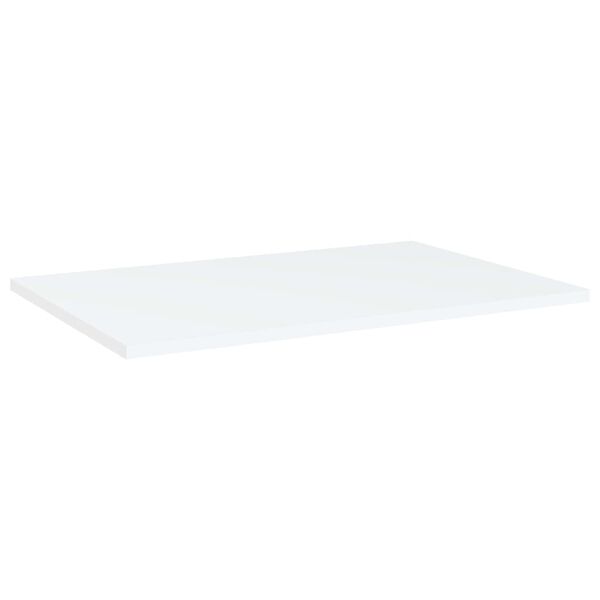 vidaXL Hylleplater 8 stk hvit 60x40x1,5 cm sponplate