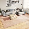 vidaXL Teppe HUARTE kort luv mykt og vaskbart blush 240x340 cm