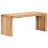 vidaXL Benk 110x38x46 cm heltre akasie