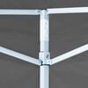 vidaXL Partytelt Antrasitt 291 x 291 x 315 cm Oxford Stoff