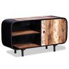 vidaXL TV-benk gjenvunnet tre 90x30x48 cm