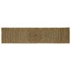 vidaXL Omr&aring;deteppet Svart 60 x 250 cm Jute
