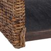 vidaXL Sidetabell Naturlig 44.5 x 45 x 45 cm Massiv Mahogni Tre