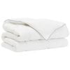vidaXL Dyne og putesett 135 x 220 cm Vinter 350 gsm Bambusfiber Hvit