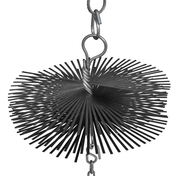 Skorstein B&oslash;rste Rund Diameter 25cm