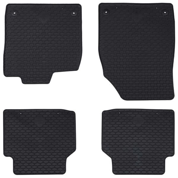 vidaXL Bilmatte 4 pcs Svart passer for Audi Q4 etron 2022- Gummi