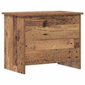 vidaXL Oppbevaringskiste Gammelt tre 60 x 40 x 50 cm Konstruert tre