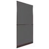vidaXL Svingbar Insekt Skjerm Brun og svart 100 x 215 cm
