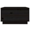 vidaXL Salongbord svart 55x56x32 cm heltre furu
