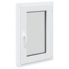 vidaXL Tilt & Turn Kjeller Vindu RISOR 50 x 75 cm PVC og glass