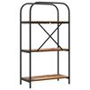 vidaXL Bokhylle Gammelt tre 60 x 30 x 109 cm Konstruert tre