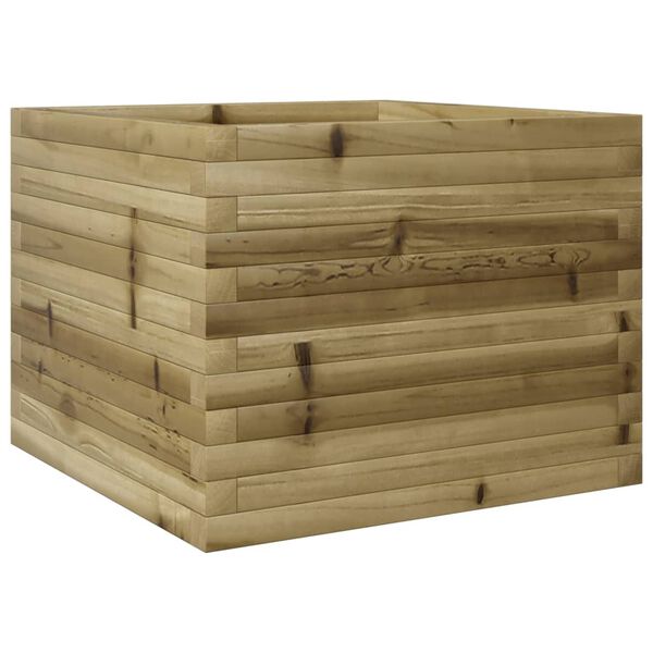 vidaXL Plantekasse 60x60x45,5 cm impregnert furu