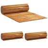 vidaXL Hage sti 3 stk. Naturlig 200 x 50 cm Solid akasietre