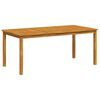 vidaXL Utend&oslash;rs spisebord 180x90x75 cm heltre akasie