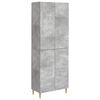 vidaXL Skapsett 2 pcs 66 x 34,5 x 90 cm Konstruert tre
