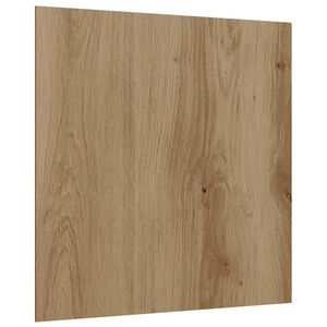 vidaXL Dekorpaneler 50 stk. Artisan Eik 30 x 30 x 0,27 cm