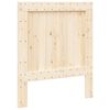 vidaXL Sengegavl 80x104 cm heltre furu
