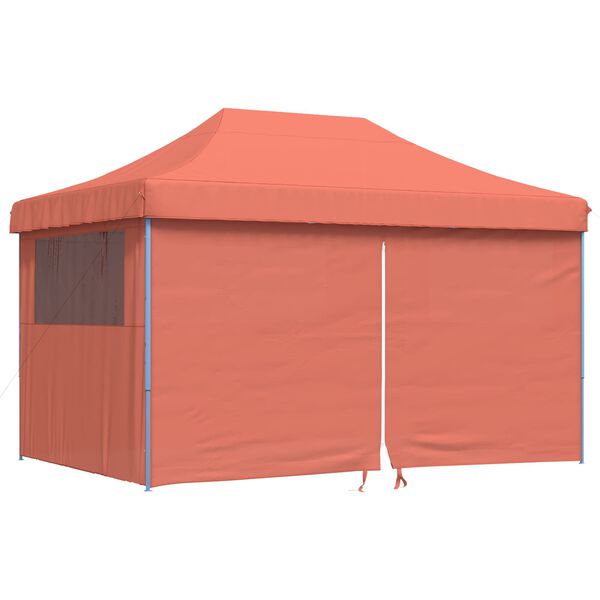 vidaXL Partytelt Terrakotta 292 x 440 x 315 cm Oxford Stoff