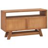 vidaXL TV-benk 80x30x50 cm heltre teak