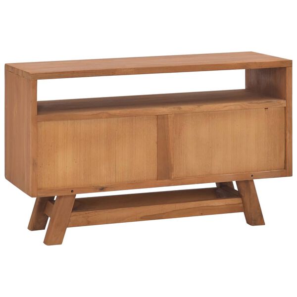 vidaXL TV-benk 80x30x50 cm heltre teak