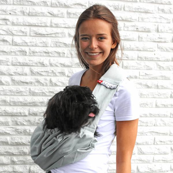 4Lazylegs Dyreb&aelig;rer Pocket Canvas lerret 7 kg gr&aring; 3027