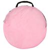 vidaXL Leketelt med 250 baller rosa 100x100x127 cm