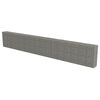 vidaXL Gabion med topp- og bunndekke galvanisert st&aring;l 900x50x150 cm