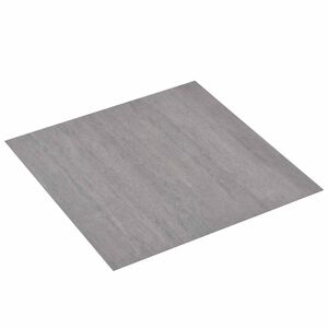 vidaXL Gulvplanker M&oslash;rk Gr&aring; Melange 5,11 m&sup2; 55 stk. PVC