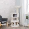 TRIXIE Klorestativ for katter Nelli hvit og gr&aring;brun