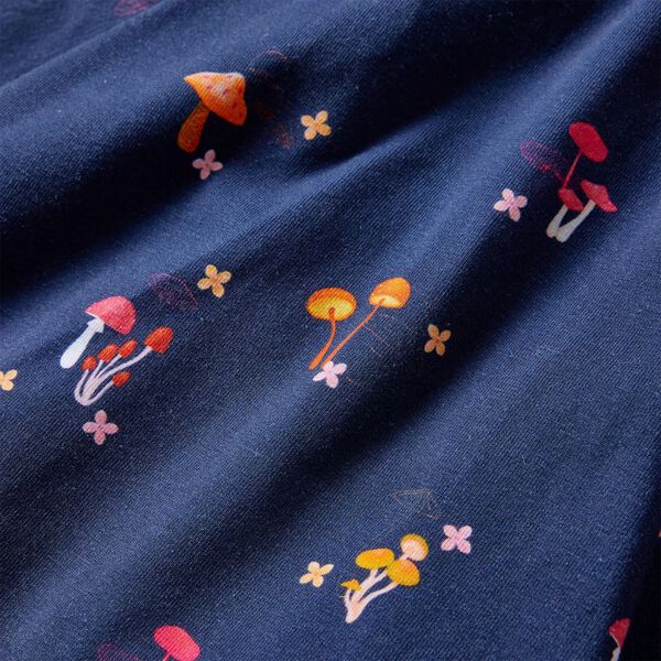 Skjørt for barn marineblå 128