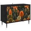 vidaXL TV-skap ZAANDAM 69 x 33 x 50,5 cm Svart eik Konstruert tre