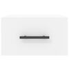 vidaXL Veggmonterte nattbord 2 stk hvit 35x35x20 cm