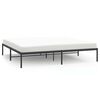 vidaXL Sengeramme i metall svart 180x200 cm