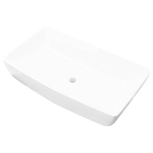 vidaXL Luksus Keramisk Vask Hvit 71 x 39 cm