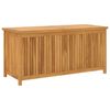vidaXL Putekasse 120x50x58 cm heltre teak