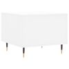 vidaXL Salongbord 2 stk hvit 50x50x40 cm konstruert tre