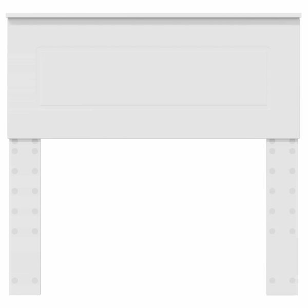 vidaXL Hodegavl Hvit 90 cm Konstruert tre