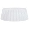 vidaXL Juletreskj&oslash;rt hvit &Oslash;65x23 cm plast